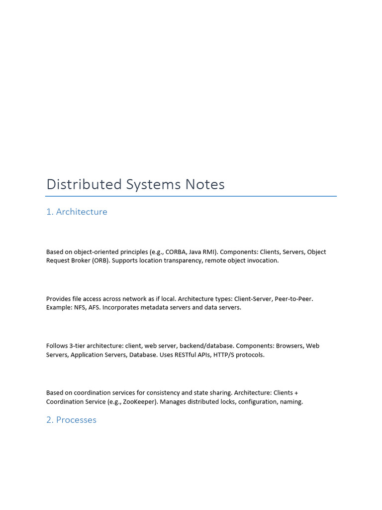 Unit-7 Categories of Distributed System | PDF | Replication (Computing ...