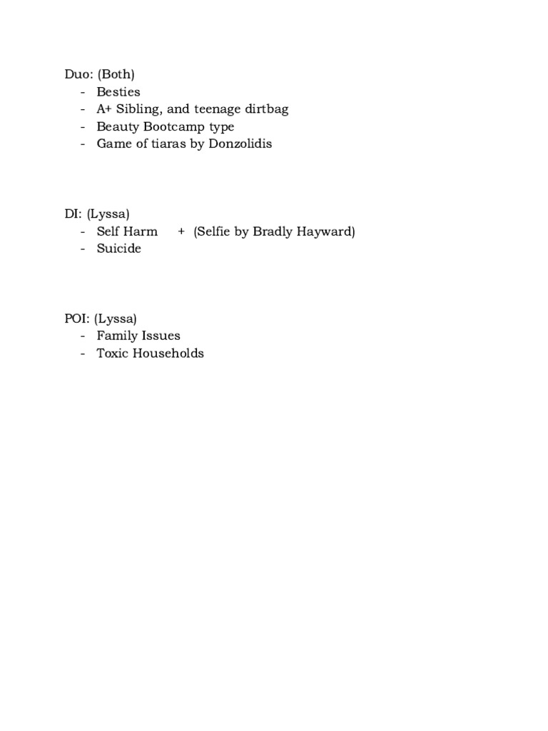 Script Ideas | PDF