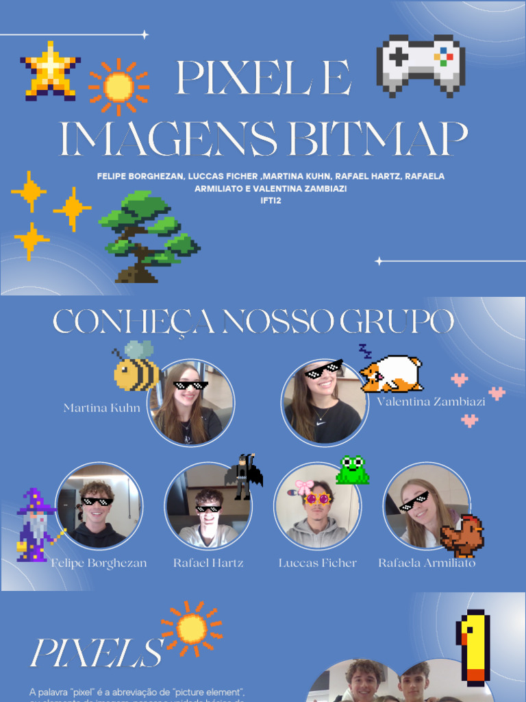Pixel e Imagens BITMAP | PDF