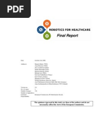 Download Robotics for Healthcare by Bart Collet SN10269005 doc pdf