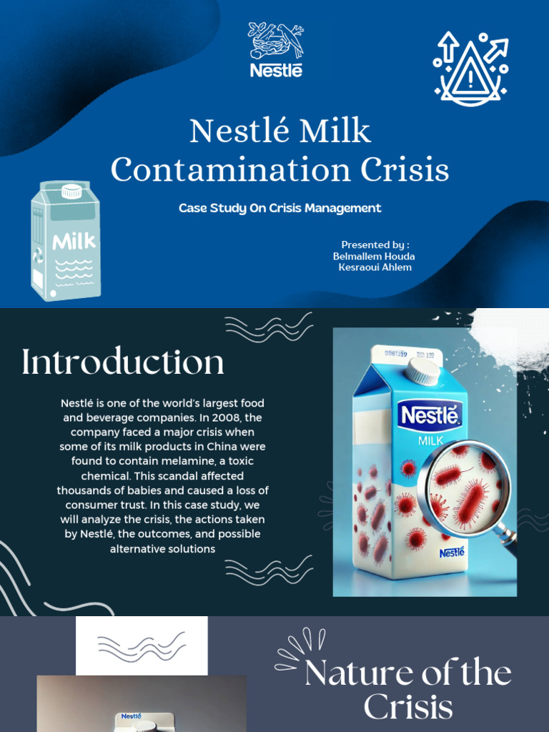 Milk Contamination | PDF