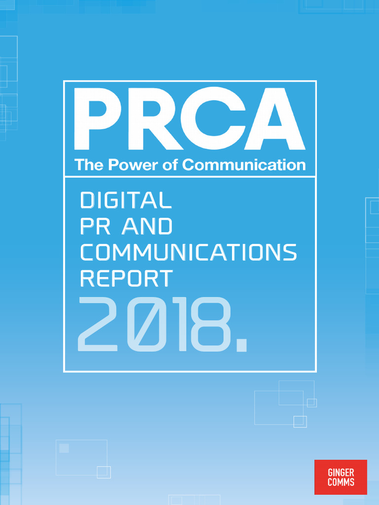 PRCA Digital PR Report 2018 -Web | PDF | Social Media | Popular Culture ...