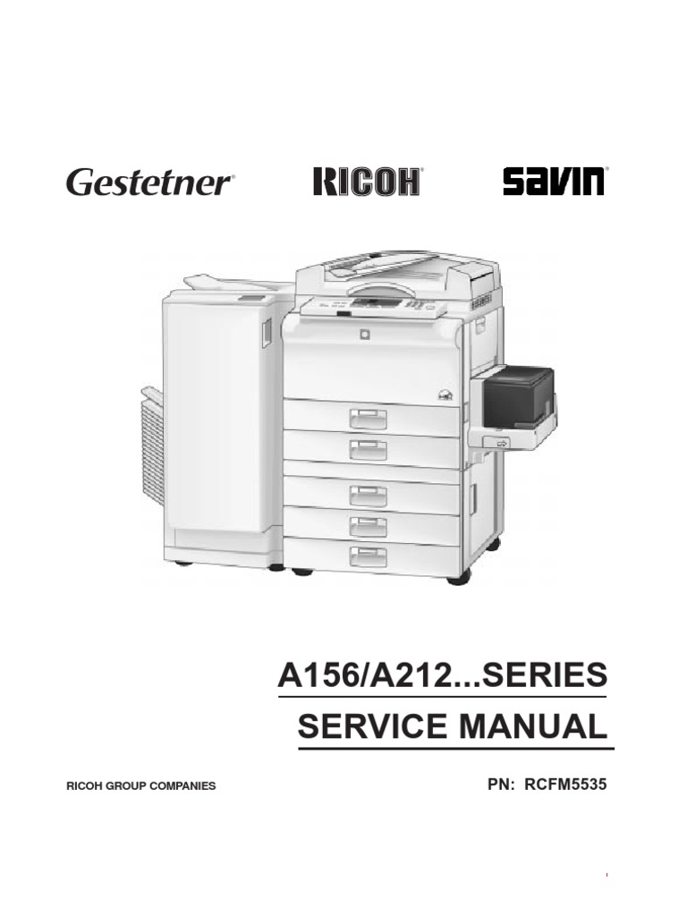 Manual Service Ricoh 5535-5035-4527-4027-4522-4022 | PDF | Photocopier ...