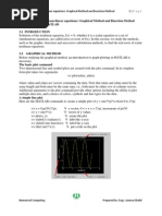 Numerical Computing Lab 3