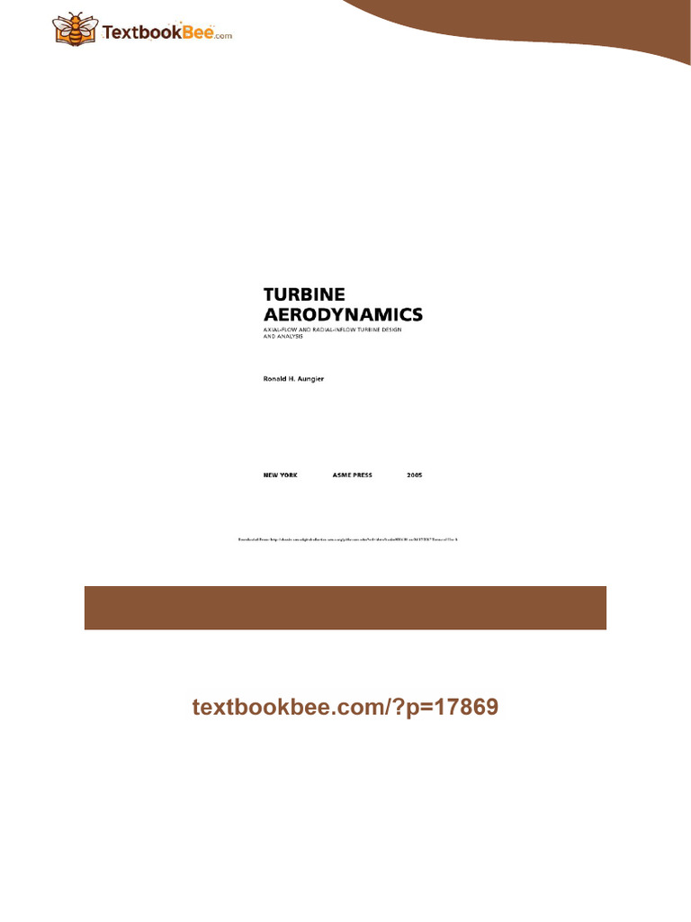 Access Turbine aerodynamics axial flow and radial inflow turbine design ...