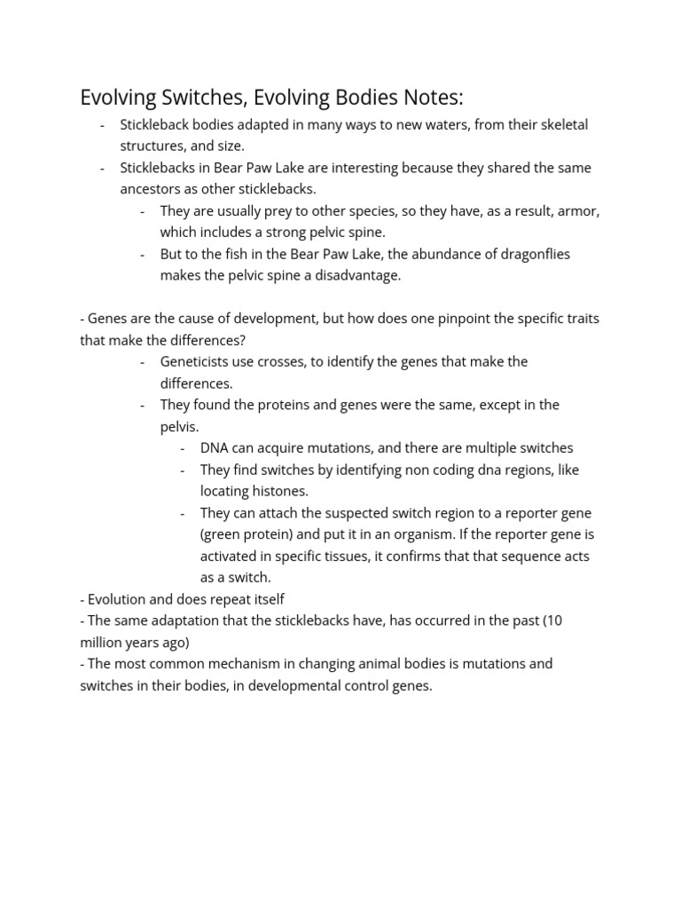 Ecology Notes | PDF