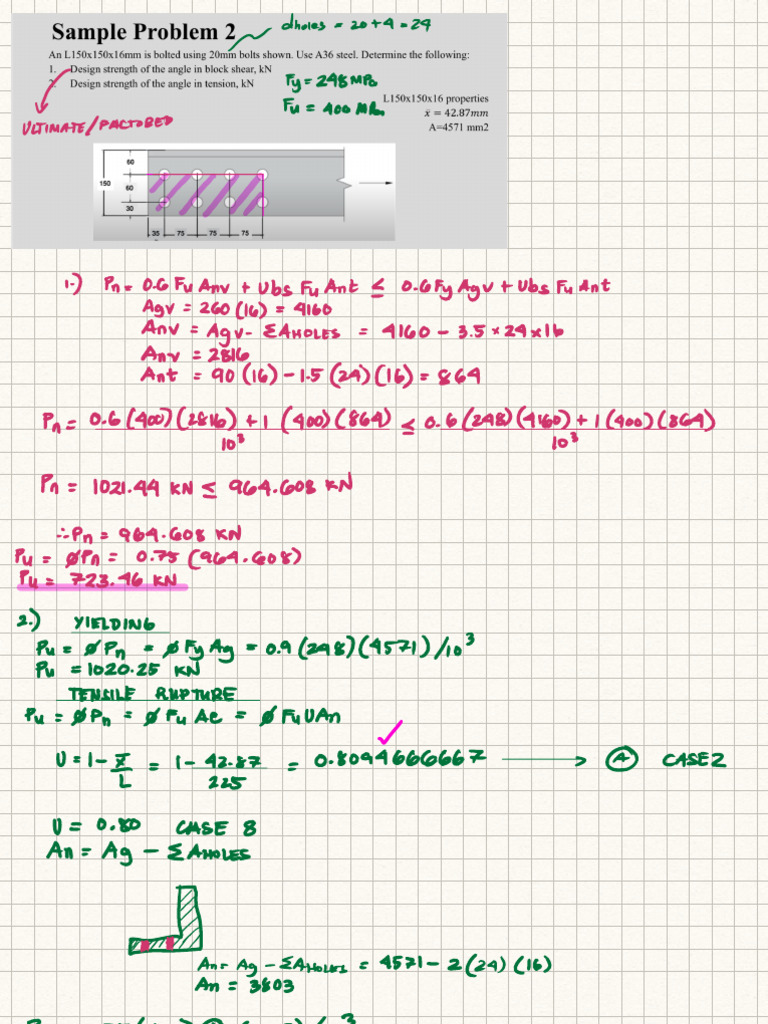 Block Shear 2 (1) | PDF