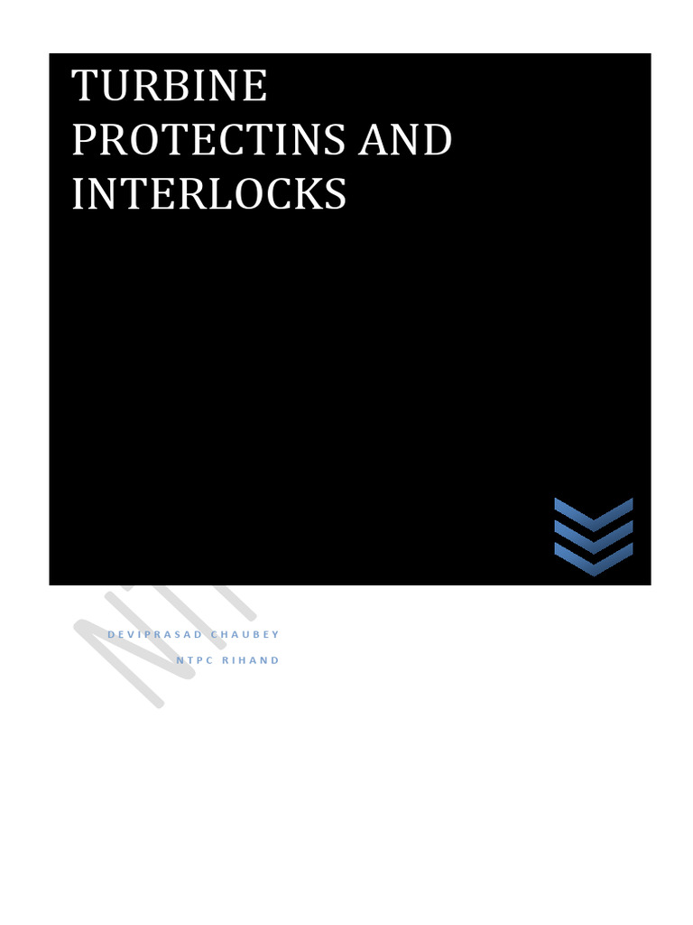Turbine Protections and Interlocks | PDF | Pump | Vacuum