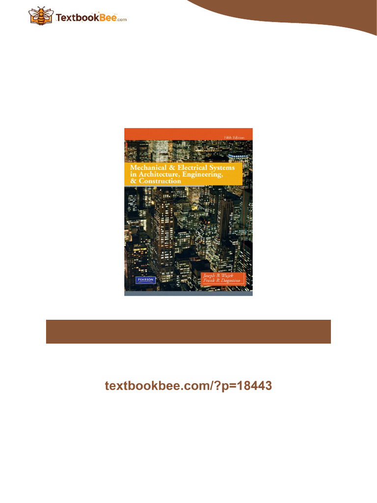 Mechanical and Electrical Systems in Architecture Engineering and ...