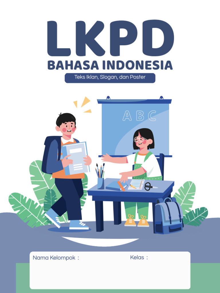 Sampul LKPD Bahasa Indonesia Tema Mengenal Bunyi Hijau Ilustratif | PDF