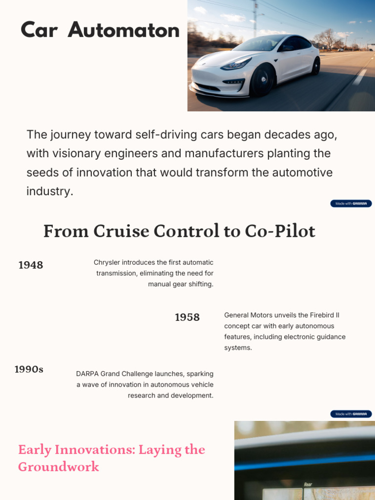 Car Automation | PDF