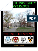 Harvard University and Ivy League - Behind The Scenes
