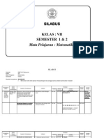 Download SILABUS MATEMATIKA KELAS 7 by Hadi Setyo Nugroho SN102702040 doc pdf
