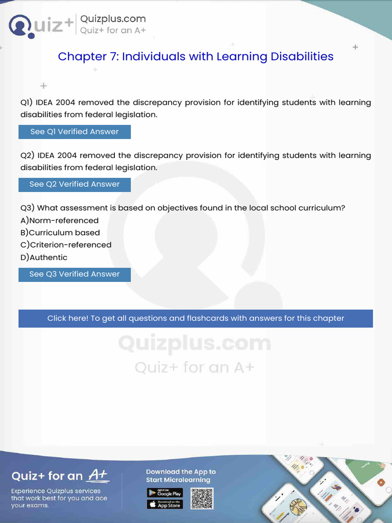 Idea 2004 Removed the Discrepancy Provision for Identifying Students ...