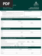 MAPFRE Middlesea Health Claim Form | PDF | Physician | Patient