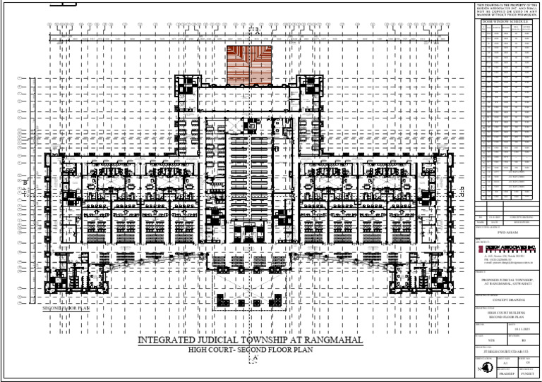 04.12.2025_high Court_2nd Floor Plan | PDF | Chess Theory | Chess Openings
