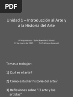 Introduccion Al Arte y a La Historia Del Arte