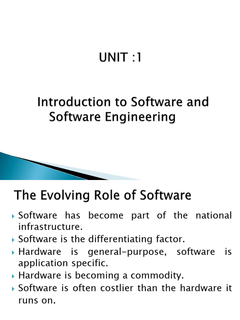 Unit-1 | PDF | Software | Software Development Process