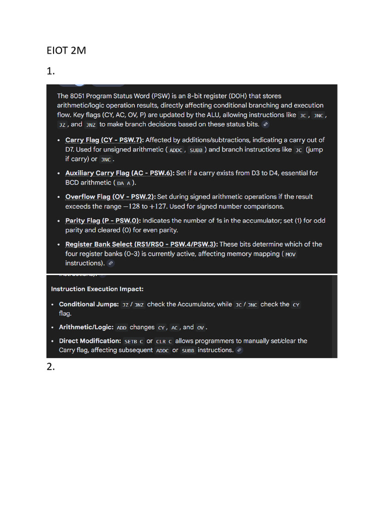 EIOT 2M | PDF | Microcontroller | Embedded System