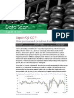 Data Scan: Japan Q2 GDP