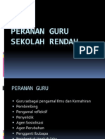 Peranan Guru Sekolah Rendah