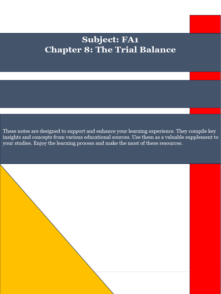 FA1 CH 8 - 2026 - Practice Questions | PDF | Debits And Credits ...