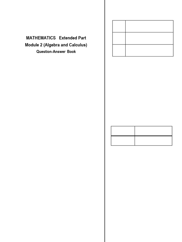 2324 S4 Math Term 1 M2 Question,SuggestedAns | PDF | Mathematics ...