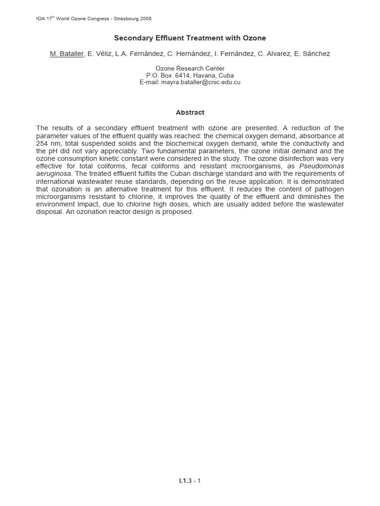 Ozone1 | PDF