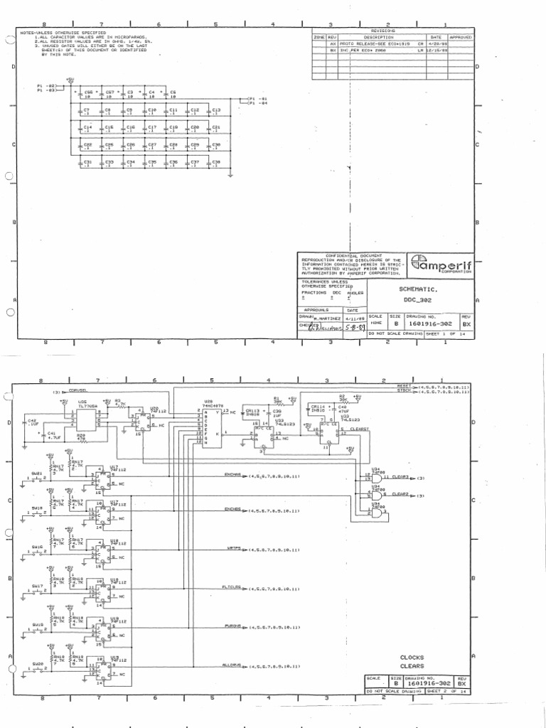 DDC 302 Schematic | PDF | Electrical Engineering | Electricity