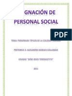 Tarea de Personal