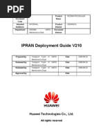 Download IPRAN Deployment Guide V210-20090303 by Users SN102713547 doc pdf