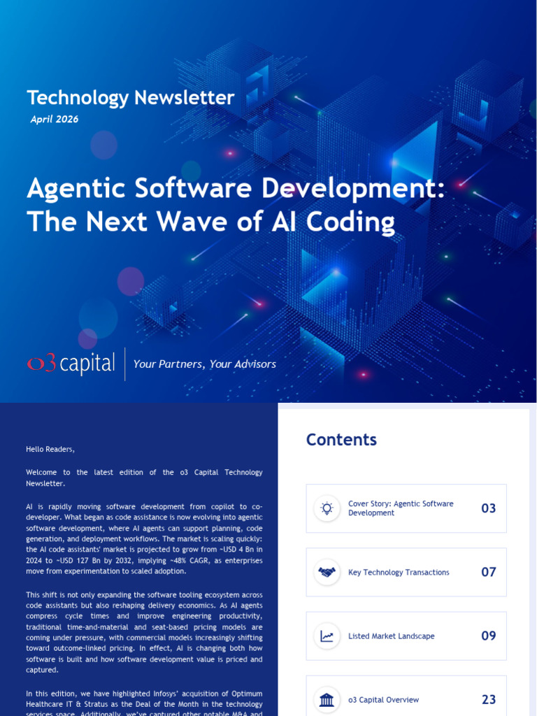 Technology Newsletter Apr'26 | PDF | Artificial Intelligence ...