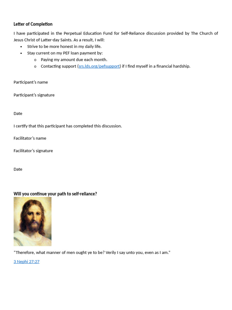 Complete Letter | PDF