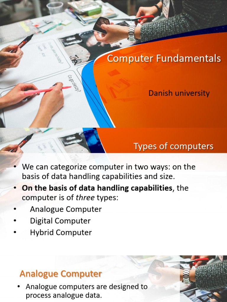 Type of Computers | PDF | Microcomputers | Supercomputer