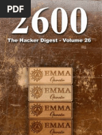 2600 the+Hacker+Digest Volume 26 | PDF | Bios | Security Hacker