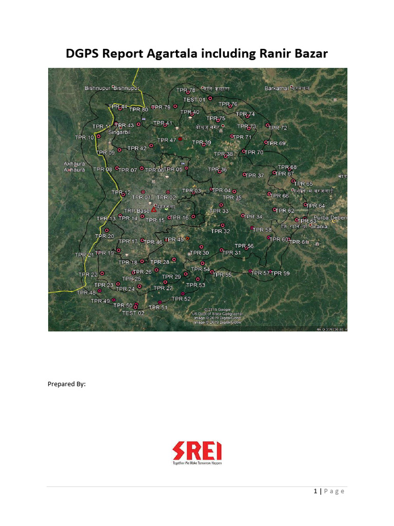 Agartala Tpr 01 to Tpr 40 | PDF | Longitude | Latitude