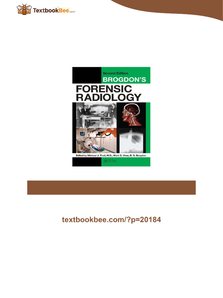 Brogdon s Forensic Radiology Second Edition Michael J. Thali available ...