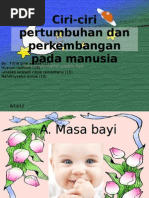 Download Ciri-Ciri Pertumbuhan Dan Perkembangan Pada Manusia by Gina Amalia SN102715450 doc pdf