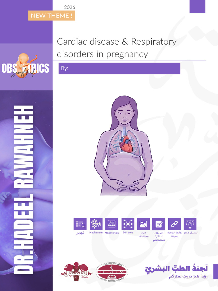 Cardiac Disease Respiratory Disorders in Pregnancy | PDF | Congenital ...