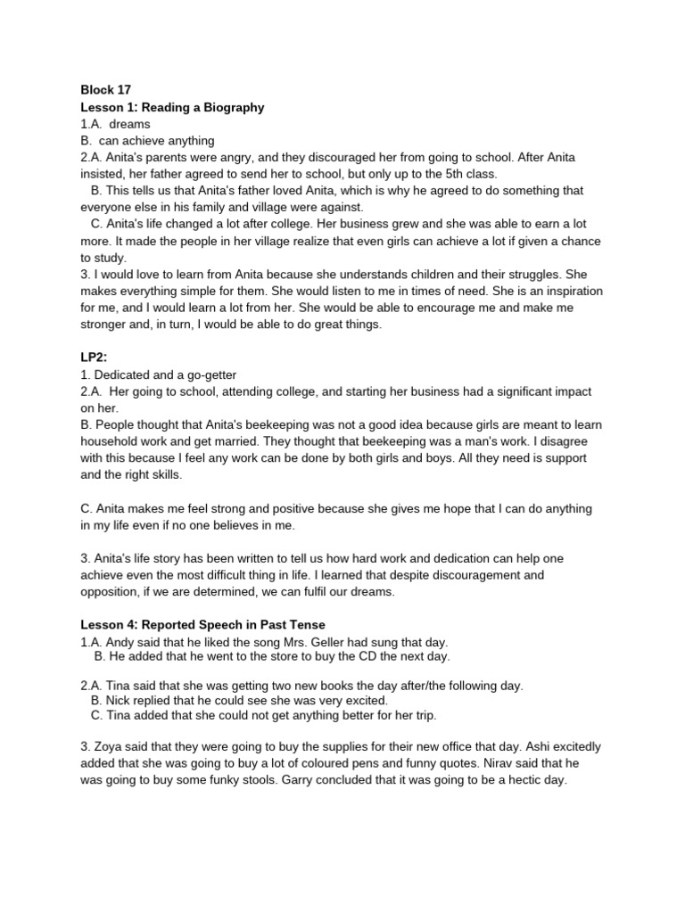 Class Vi Notes | PDF | Essays | Experience