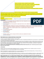 Selecao & Filtro de Textos (Kundalini, Ondas Cerebrais, Sons para Meditacao, Relaxamento, Chakras & Glandula Pineal, Etc)