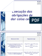 Execução Obrigação de Dar Coisa