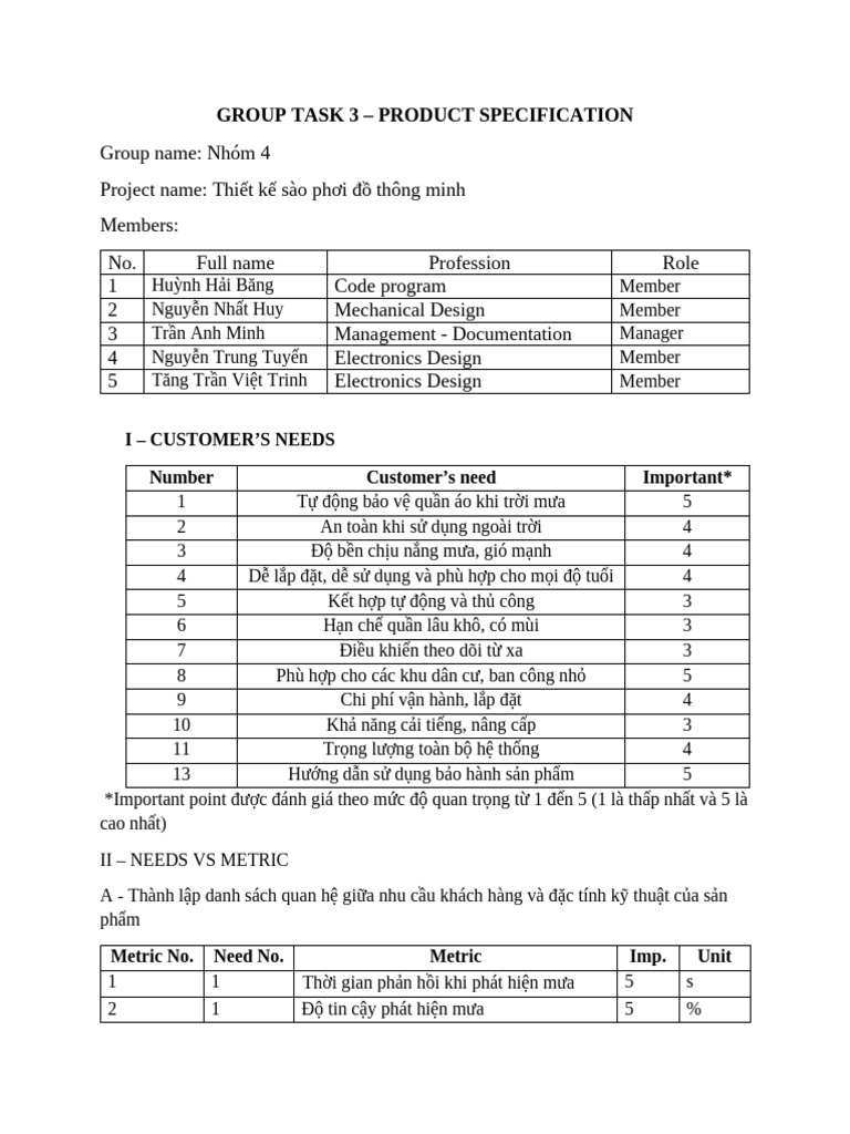 Group 4 task 3 | PDF