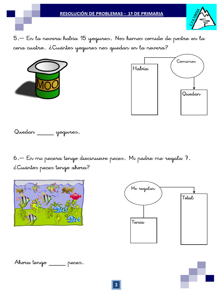 Cuaderno de Problemas de 1º 3 | PDF