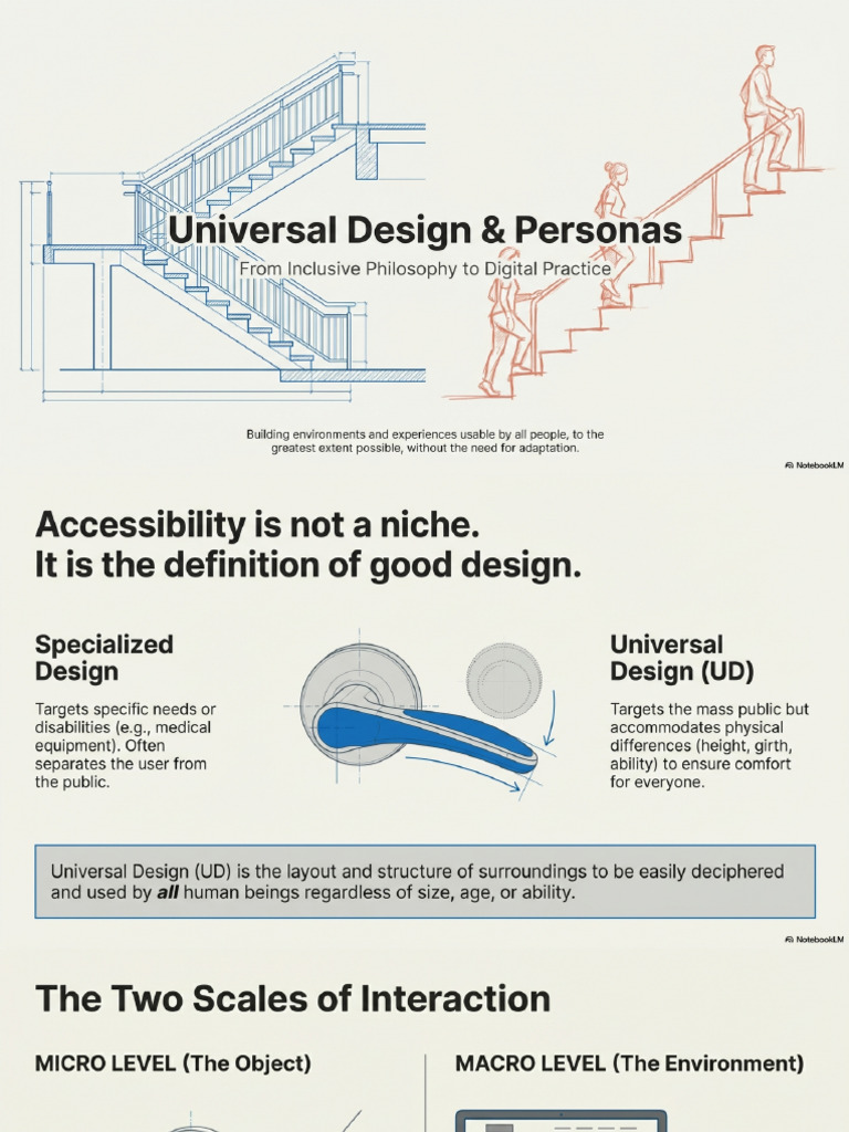 Universal Design and Personas | PDF