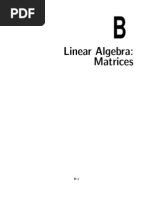 Linear Algebra: Matrices