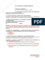 Eficiencia Económica y Calidad Ambiental