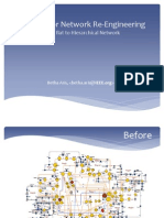 Flat To Hierarchical Network Re-Engineering Methods