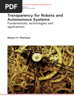 Advanced Robotics and Intelligent Systems | PDF | Robotics | Robot