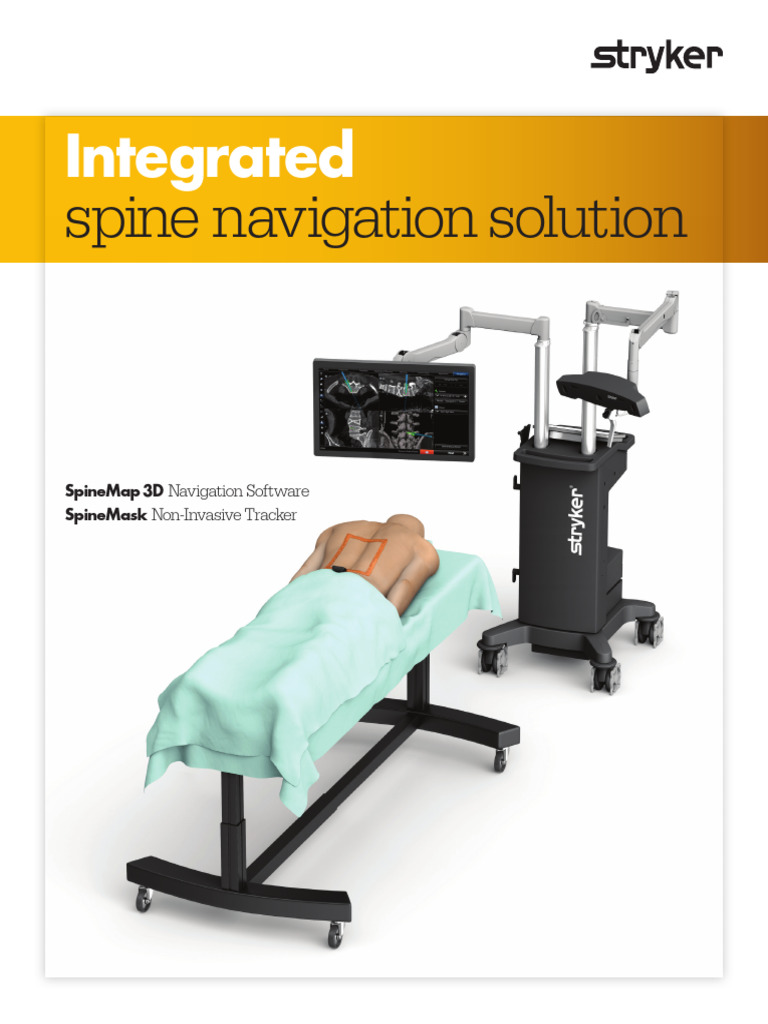 SpineMap 3D Software and and SpineMask Non Invasive Tracker Brochure ...